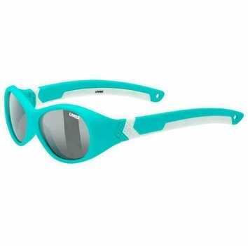 Sport Glasses UVEX Sportstyle 510 Turquoise White Mat/Smoke - 1