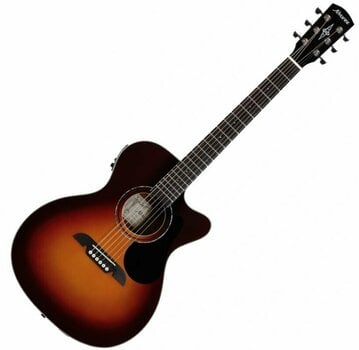 Elektroakustická kytara Jumbo Alvarez RF26CESB Sunburst (Poškozeno) - 1