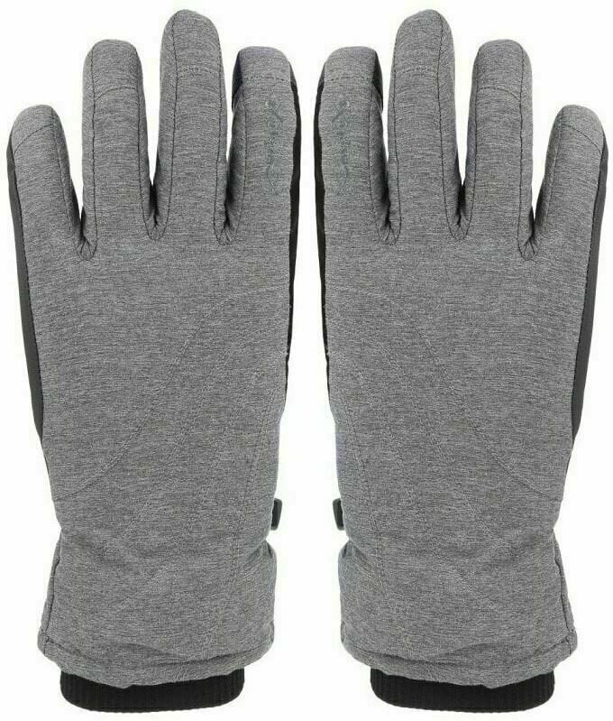 Ski Gloves KinetiXx Aby Grey Melange 8 Ski Gloves