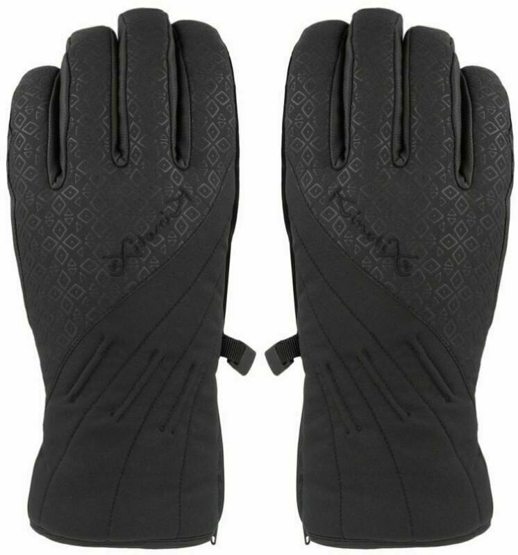Ski Gloves KinetiXx Ashly GTX Black 6 Ski Gloves