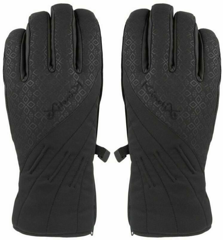 Smučarske rokavice KinetiXx Ashly GTX Black 6,5 Smučarske rokavice