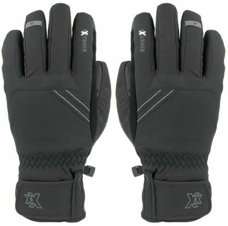 Ski-handschoenen KinetiXx Baker Grey Melange 8 Ski-handschoenen