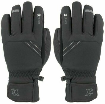 Ski Gloves KinetiXx Baker Grey Melange 8 Ski Gloves - 1