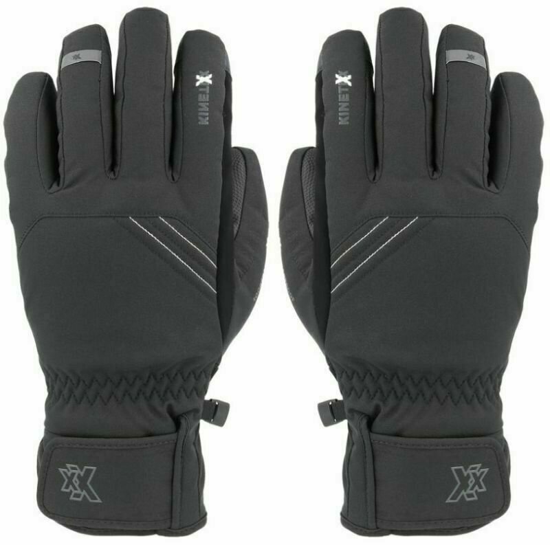 Lyžařské rukavice KinetiXx Baker Grey Melange 10 Lyžařské rukavice