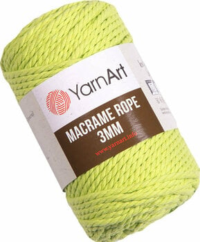 Cordão Yarn Art Macrame Rope 3 mm 63 m 755 Light Green Cordão - 1