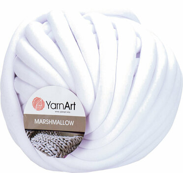 Strikkegarn Yarn Art Marshmallow 901 Strikkegarn - 1
