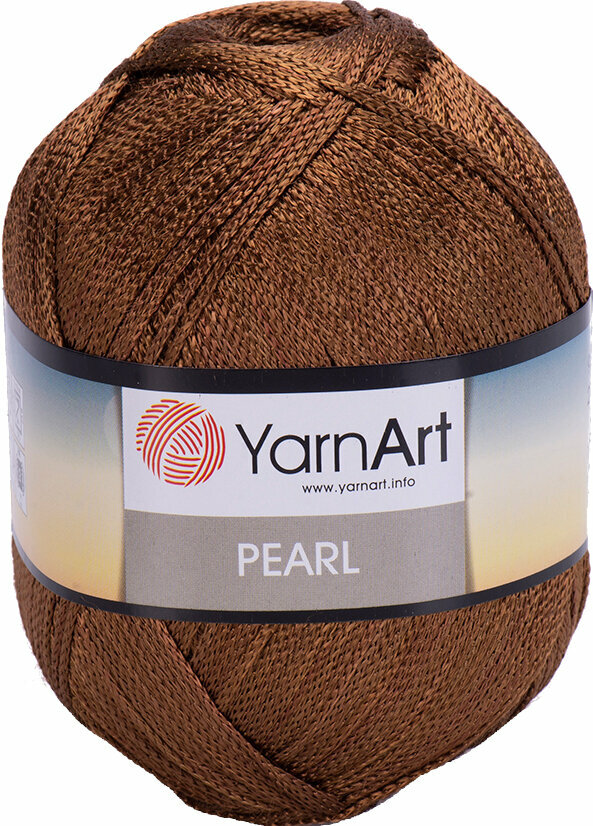 Плетива прежда Yarn Art Pearl 229 Brown