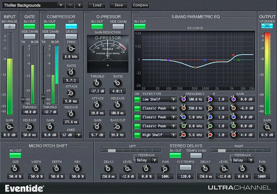 Effect Plug-In Eventide UltraChannel (Digital product)