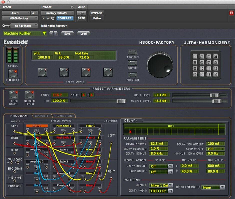 Studio software plug-in effect Eventide H3000 Factory (Digitaal product)