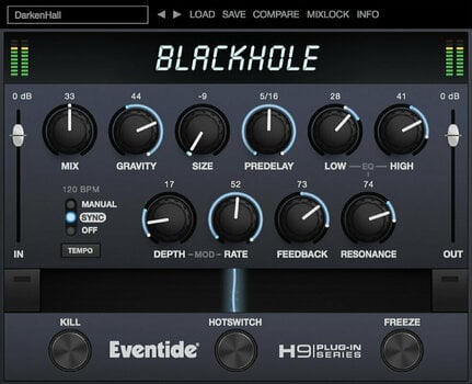 Studio software plug-in effect Eventide Blackhole (Digitaal product) - 1