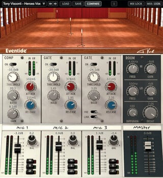 Studio software plug-in effect Eventide Tverb (Digitaal product) - 1