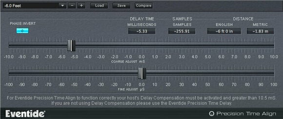 Effect Plug-In Eventide Precision Time Align (Digital product) - 1