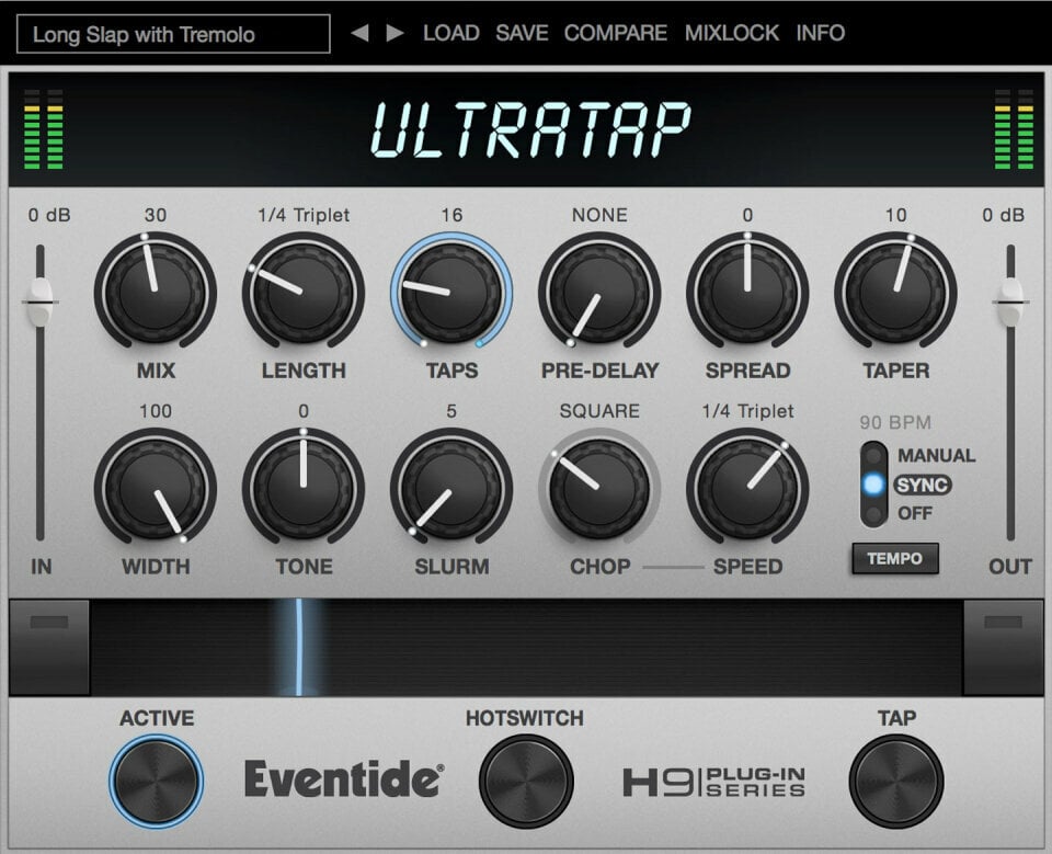 Studio software plug-in effect Eventide UltraTap (Digitaal product)
