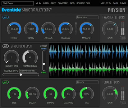 Studio software plug-in effect Eventide Physion (Digitaal product) - 1