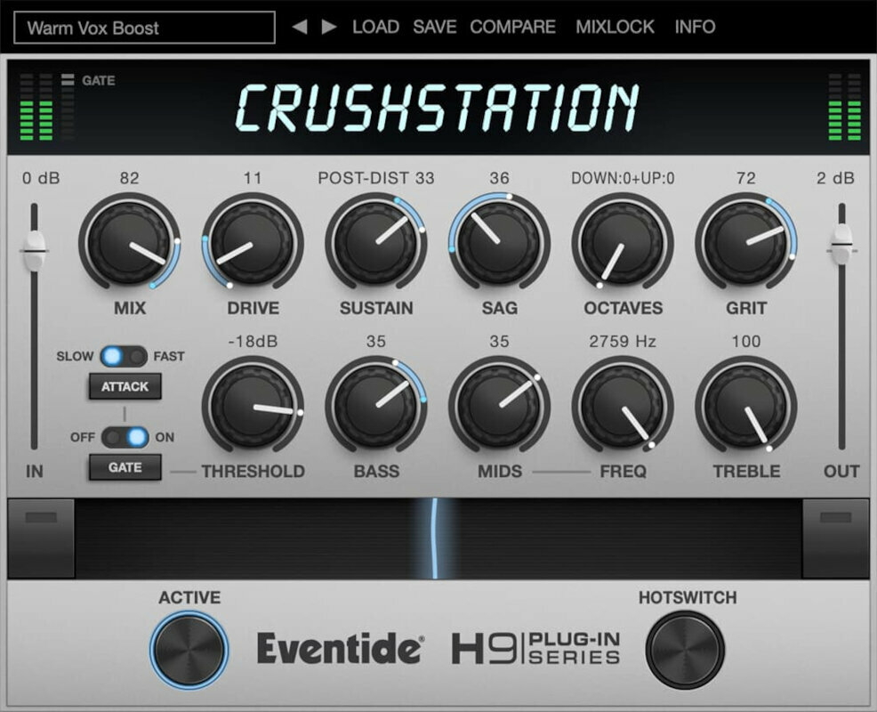 Logiciel de studio Plugins d'effets Eventide CrushStation (Produit numérique)