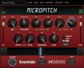 Virtuális effekt Eventide MicroPitch (Digitális termék)