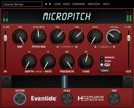 Studio software plug-in effect Eventide MicroPitch (Digitaal product) - 1
