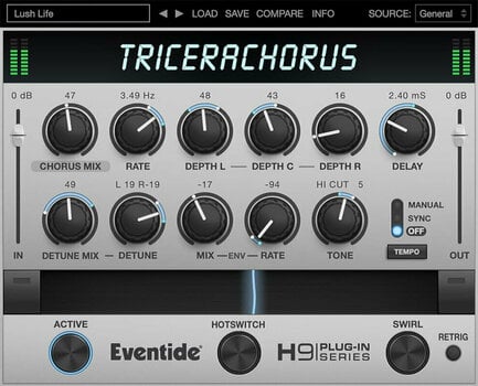 Tonstudio-Software Plug-In Effekt Eventide Tricerachorus (Digitales Produkt) - 1