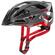 UVEX Active Anthracite/Red 52-57 Cyklistická helma
