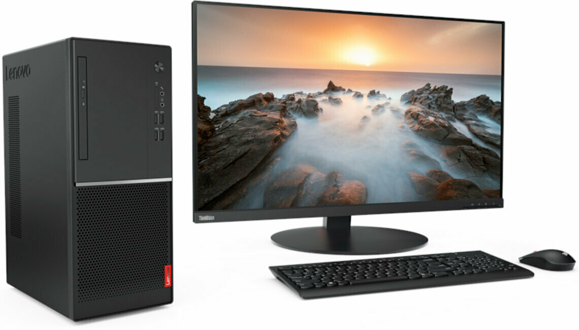 新品　Lenovo V55t　6コア12スレッド Ryzen 5 4600G Lenovo V55t Mini-Tower(2020)レビュー、税込み3.8万円でコスパ