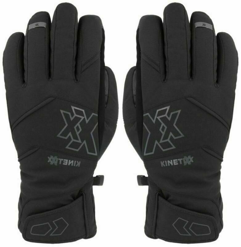 Lyžařské rukavice KinetiXx Barny GTX Black 9,5 Lyžařské rukavice