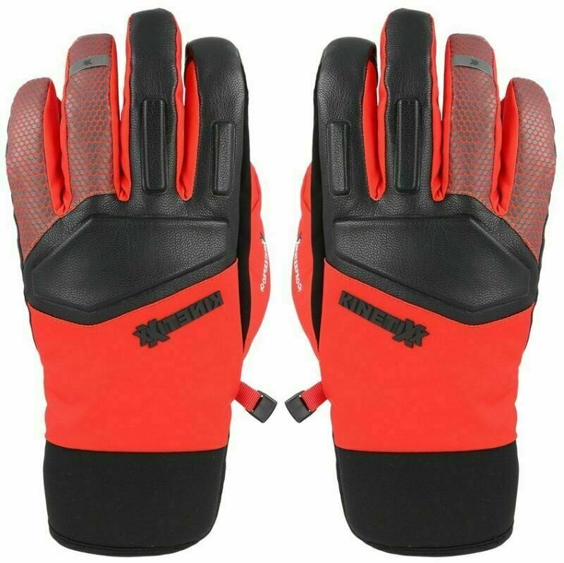 Ski Gloves KinetiXx Billy Black/Red 10 Ski Gloves