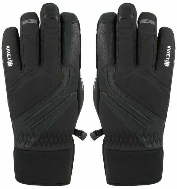 Ski Gloves KinetiXx Bruce GTX Black 8 Ski Gloves