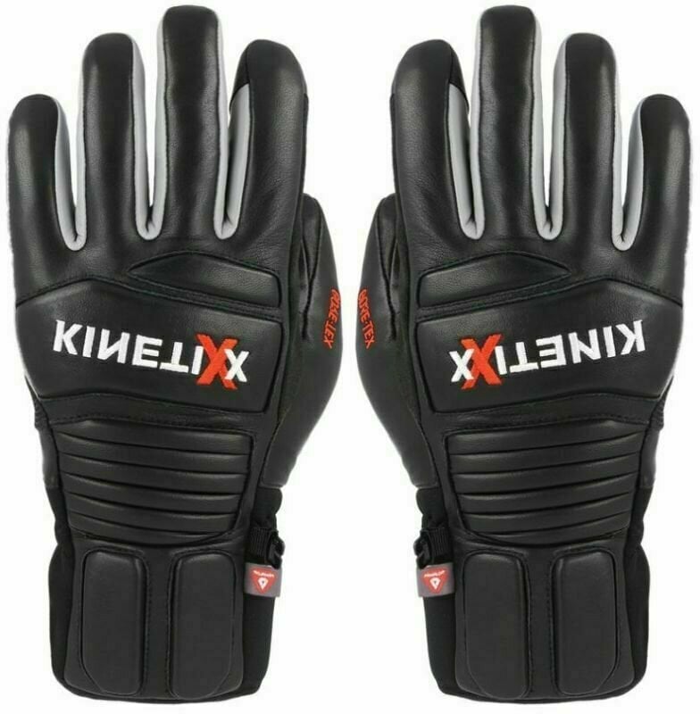 Lyžiarske rukavice KinetiXx Bradly GTX Biela-Červená 8 Lyžiarske rukavice