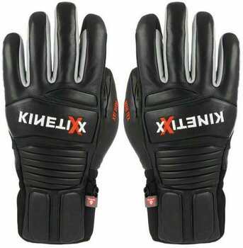 SkI Handschuhe KinetiXx Bradly GTX Weiß-Rot 8 SkI Handschuhe - 1