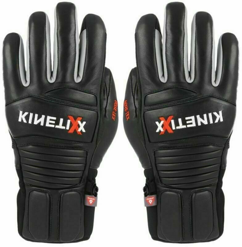 Ski-handschoenen KinetiXx Bradly GTX Wit-Red 8,5 Ski-handschoenen