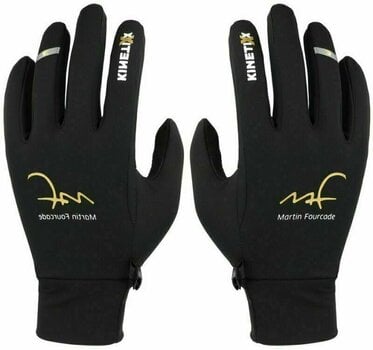 Ski Gloves KinetiXx Winn Martin Fourcade Black S Ski Gloves - 1