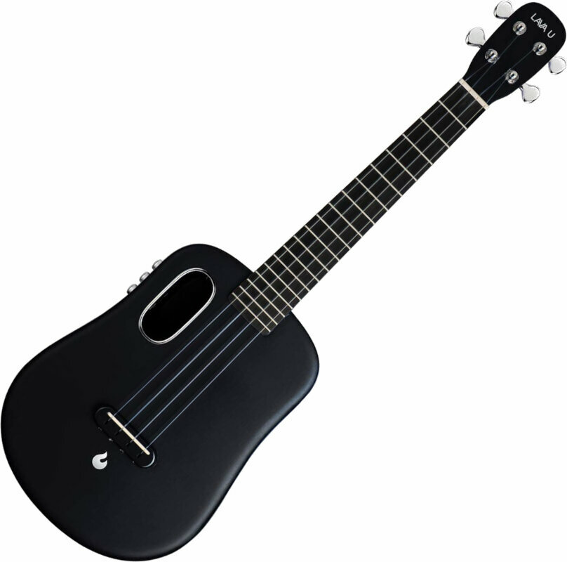 Tenor-ukuleler Lava Music Freeboost Tenor-ukuleler Black Sparkle