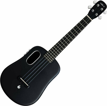 Tenor ukulele Lava Music Freeboost Tenor ukulele Black Sparkle - 1