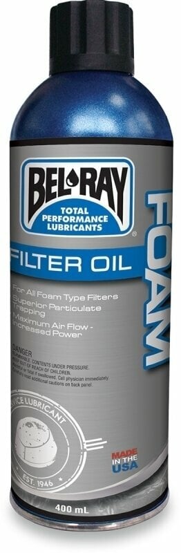 Puhdistaja Bel-Ray Foam Filter Oil 400ml Puhdistaja