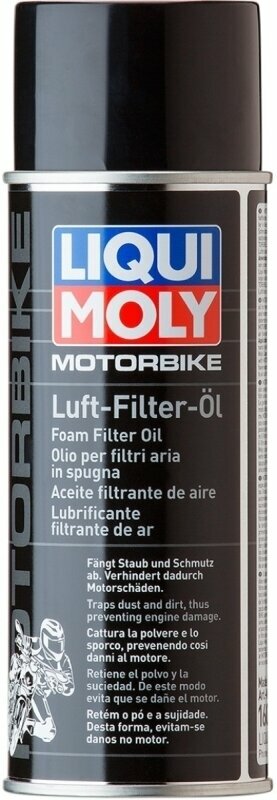Nettoyeur Liqui Moly 1604 Motorbike Foam Filter Oil (Spray) 400ml Nettoyeur