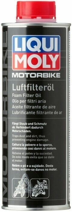 Nettoyeur Liqui Moly 1625 Motorbike Foam Filter Oil 500ml Nettoyeur