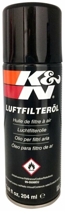 Cleaner K&N Air Filter Oil 204ml Cleaner