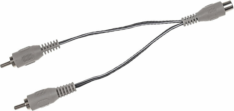Power Supply Adaptor Cable CIOKS Flex Parallel Adapter Sand Grey 10 cm Power Supply Adaptor Cable
