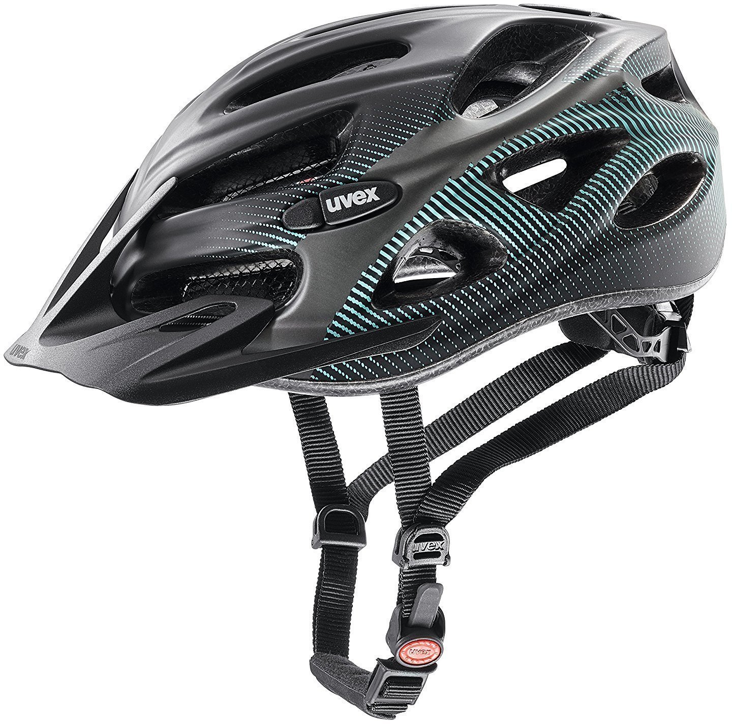 Bike Helmet UVEX Onyx CC Black/Teal Matt 52-57 Bike Helmet