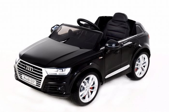 Elektrisches Spielzeugauto Beneo Electric Ride-On Car Audi Q7 Quattro Black Paint