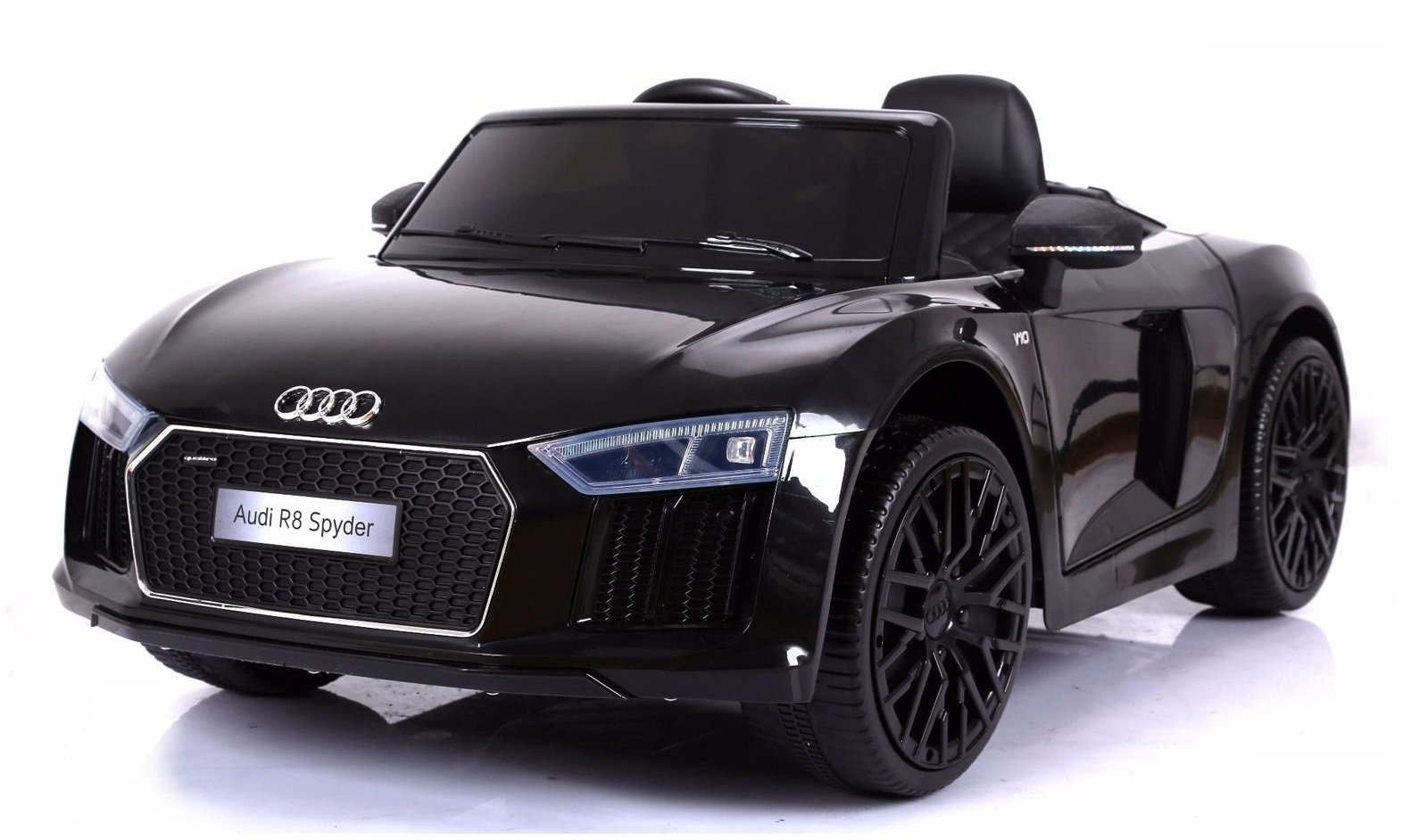 Elektrisches Spielzeugauto Beneo Electric Ride-On Car Audi R8 Spyder Black