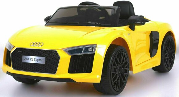 Carro elétrico de brincar Beneo Electric Ride-On Car Audi R8 Spyder Yellow - 1