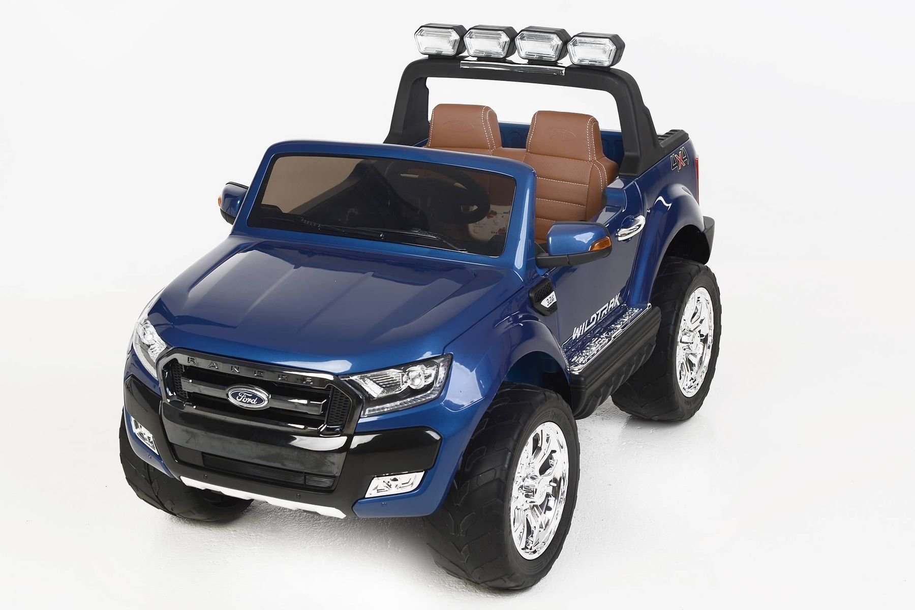 Carro elétrico de brincar Beneo Ford Ranger Wildtrak 4X4 Blue Paint Carro elétrico de brincar