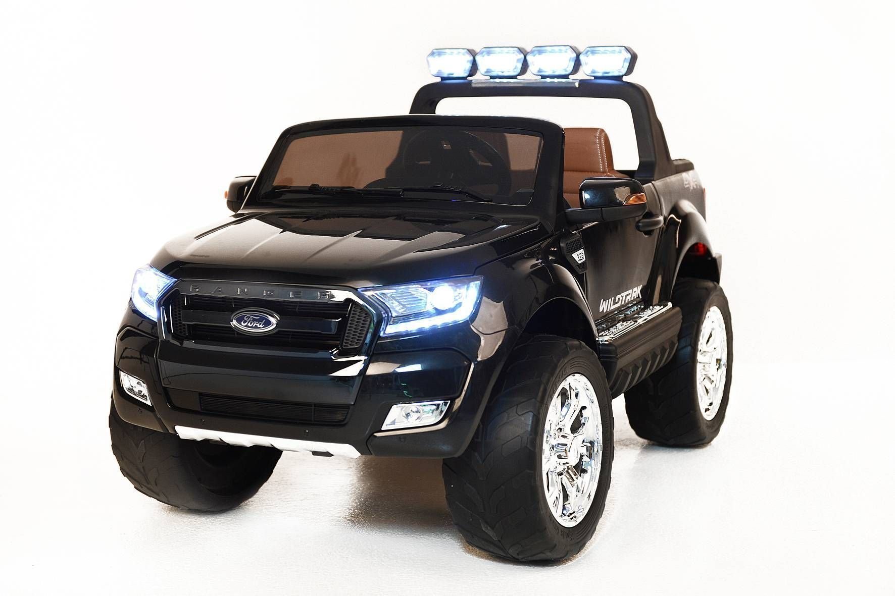 Elektrisches Spielzeugauto Beneo Ford Ranger Wildtrak 4X4 Schwarz Elektrisches Spielzeugauto