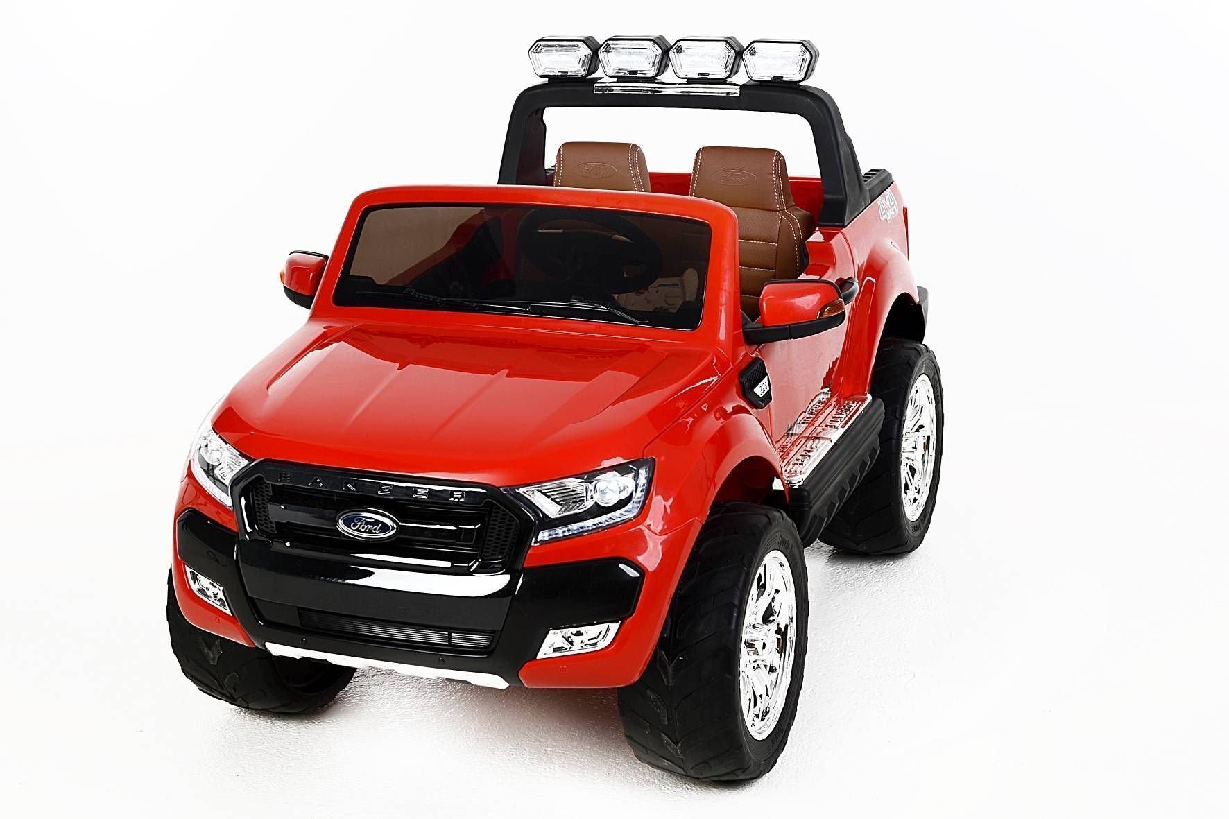 Elektrische speelgoedauto Beneo Ford Ranger Wildtrak 4X4 Red Elektrische speelgoedauto