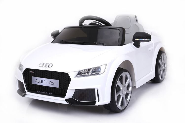 Electric Toy Car Beneo Electric Ride-On Car Audi TT White Electric Toy Car