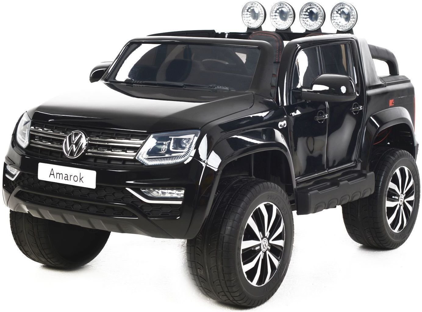 Elektrisches Spielzeugauto Beneo Volkswagen Amarok Black Paint Elektrisches Spielzeugauto
