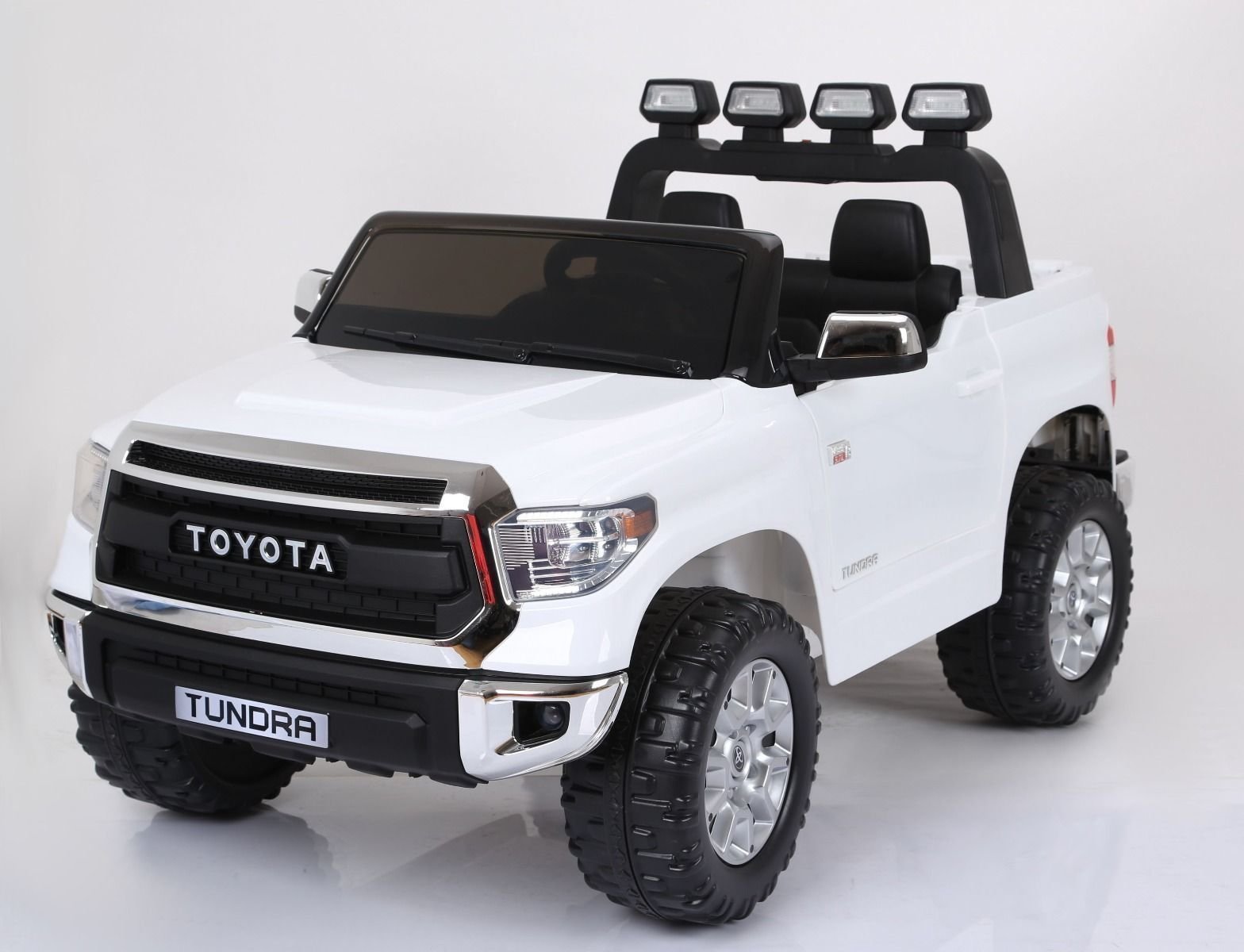 Coche de juguete eléctrico Beneo Toyota Tundra White Coche de juguete eléctrico