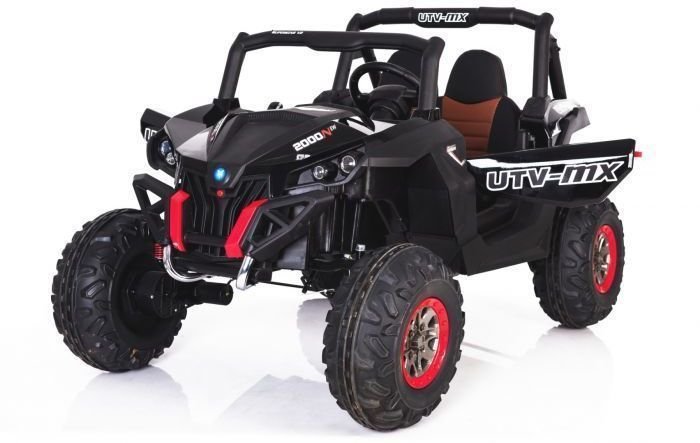 Elektrische speelgoedauto Beneo NEW RSX buggy 24V Zwart Elektrische speelgoedauto