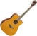 Dreadnought elektro-akoestische gitaar Yamaha FGC-TA Vintage Tint